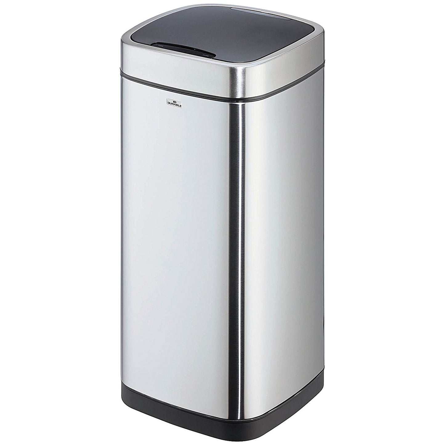 Durable Sensor No Touch Square Waste Bin, 12 Litre, Stainless Steel