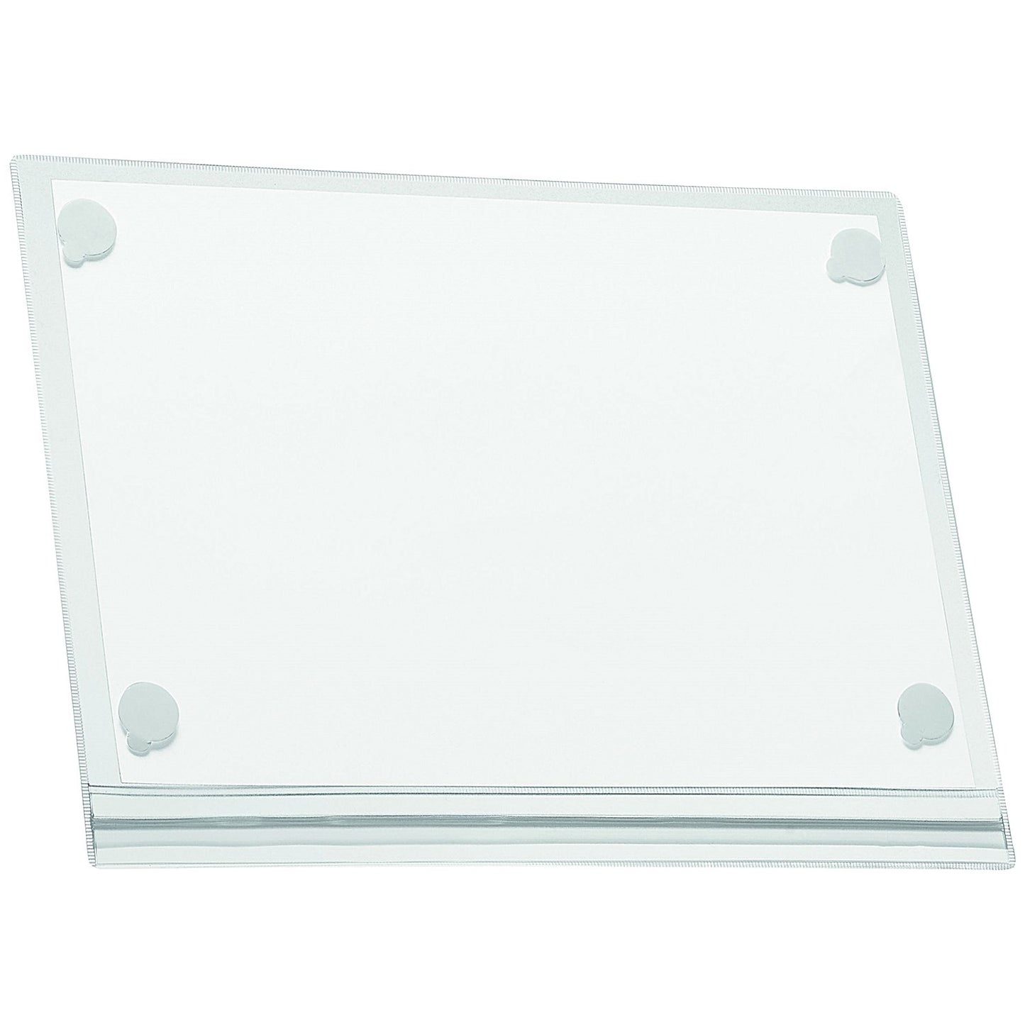 Durable Water-resistant Pocket, A4, Self Adhesive, Clear, Pack of 5