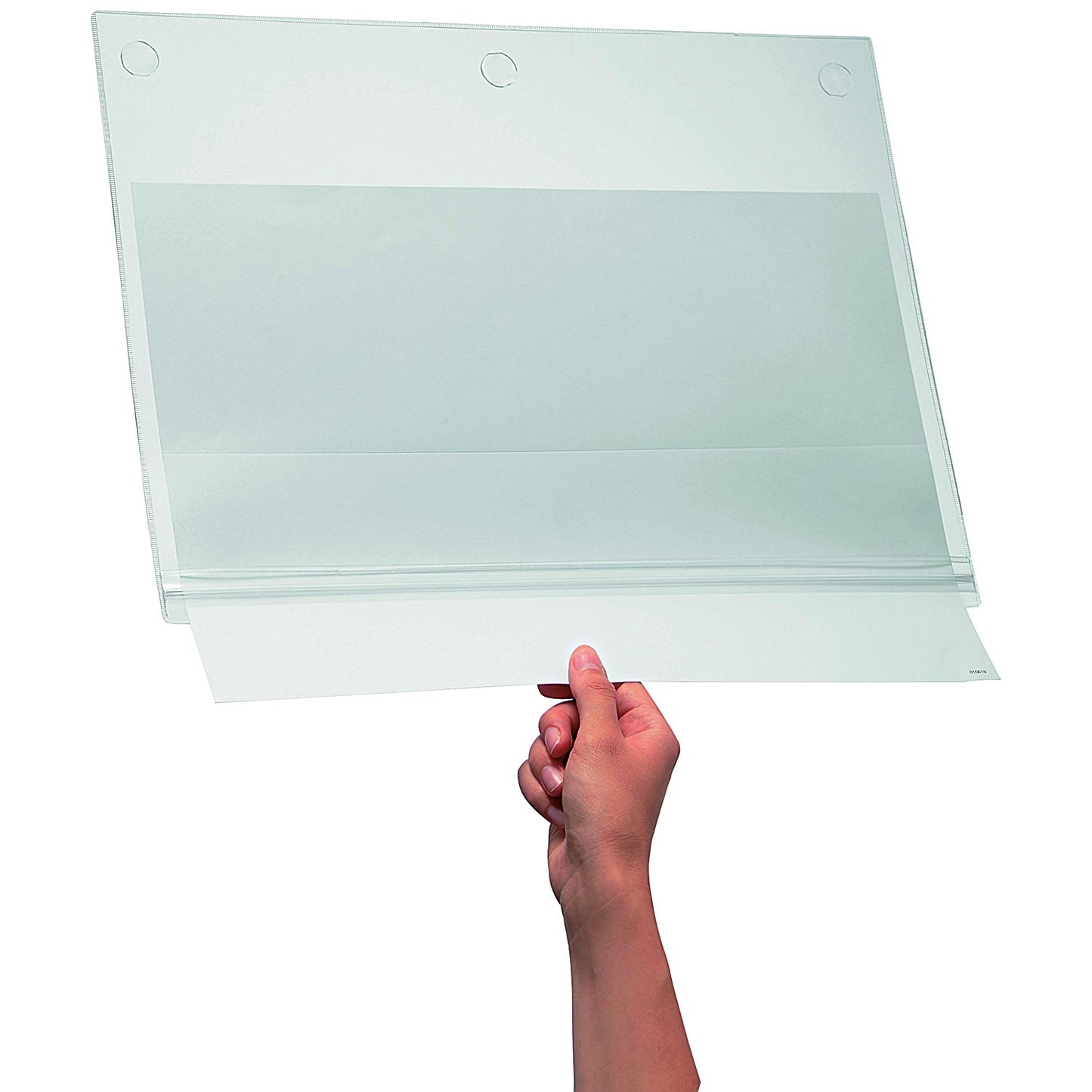 Durable Water-resistant Pocket, A3, Self Adhesive, Clear, Pack of 5