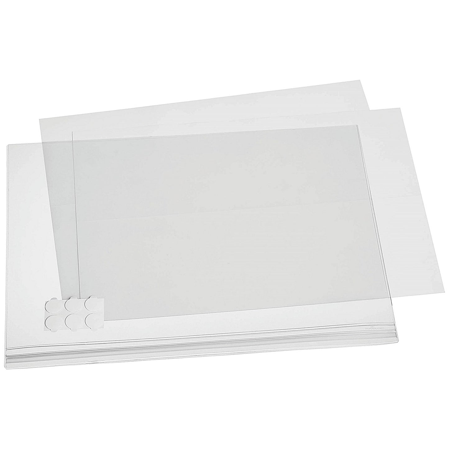Durable Water-resistant Pocket, A3, Self Adhesive, Clear, Pack of 5