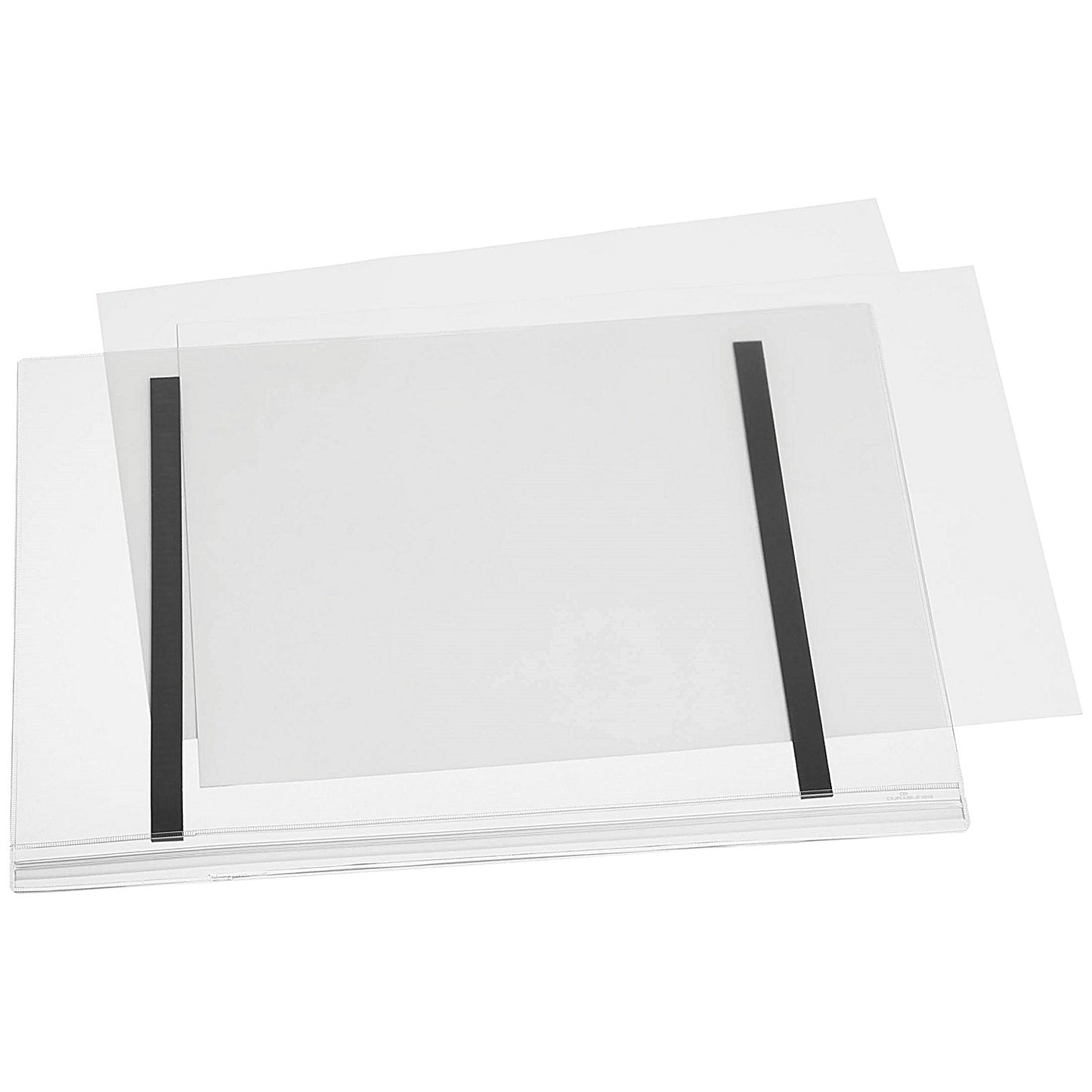 Durable Water-resistant Pocket, A3, Magnetic, Clear Pack of 5