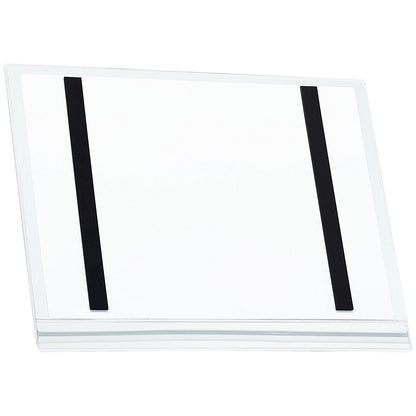 Durable Water-resistant Pocket, A4, Magnetic, Clear, Pack of 5