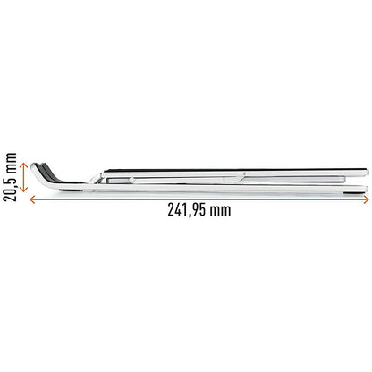 Durable Premium Aluminium Foldable Laptop Stand, Adjustable Tilt, Silver Easy2Order : DB73222