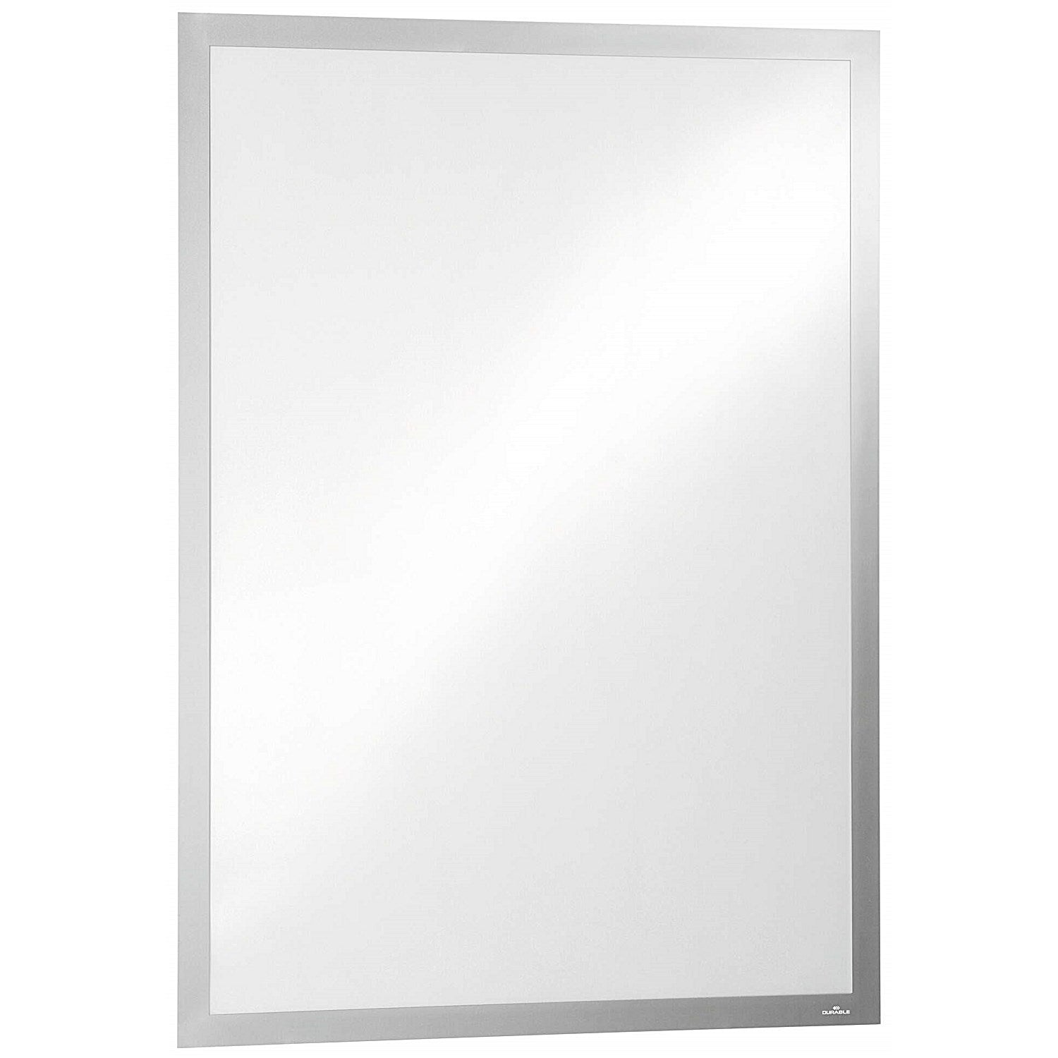 Durable Duraframe Poster Magnetic Signage Frame A1 Silver Easy2Order : DB73243