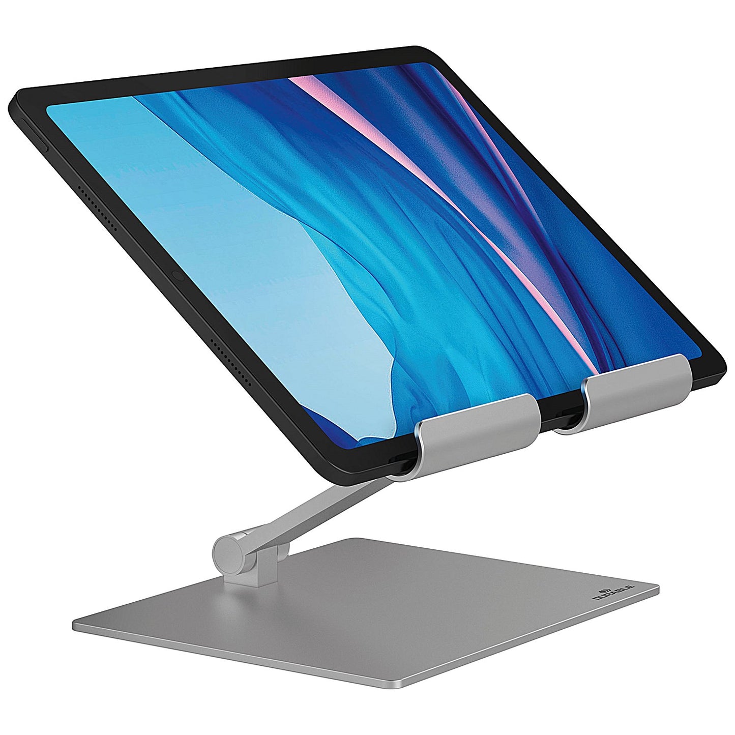 Durable Universal Adjustable Tablet Stand Rise, Adjustable Height and Tilt, Silver