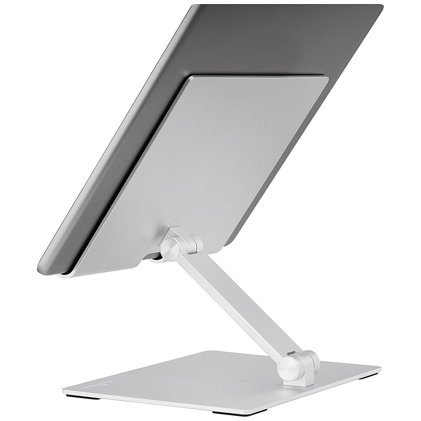 Durable Universal Adjustable Tablet Stand Rise, Adjustable Height and Tilt, Silver