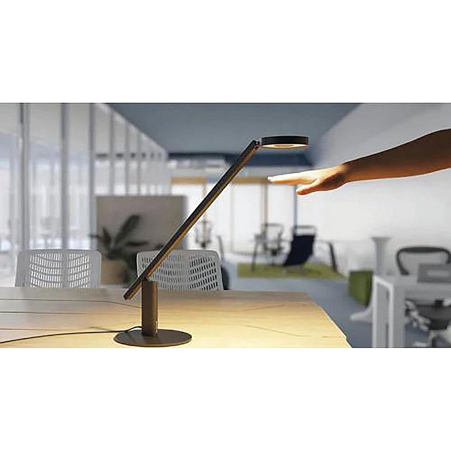 Durable Luctra Lite 3D Gesture Control Bio Effective Desk Lamp Aluminium Black