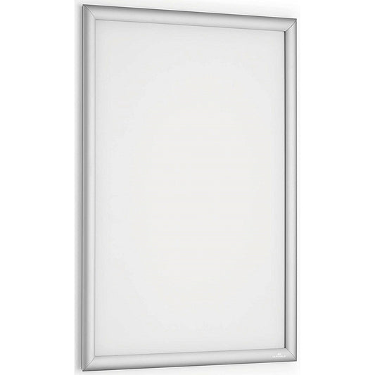Durable Aluminium Snap Frame Notice Holder A2 Silver
