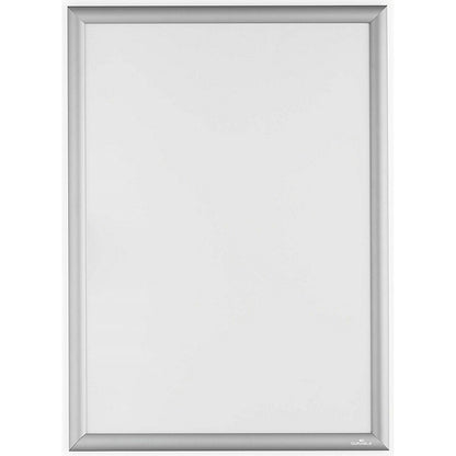 Durable Aluminium Snap Frame Notice Holder A2 Silver