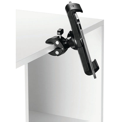 Durable Tablet Holder Clamp XL Black Easy2Order : DB74083