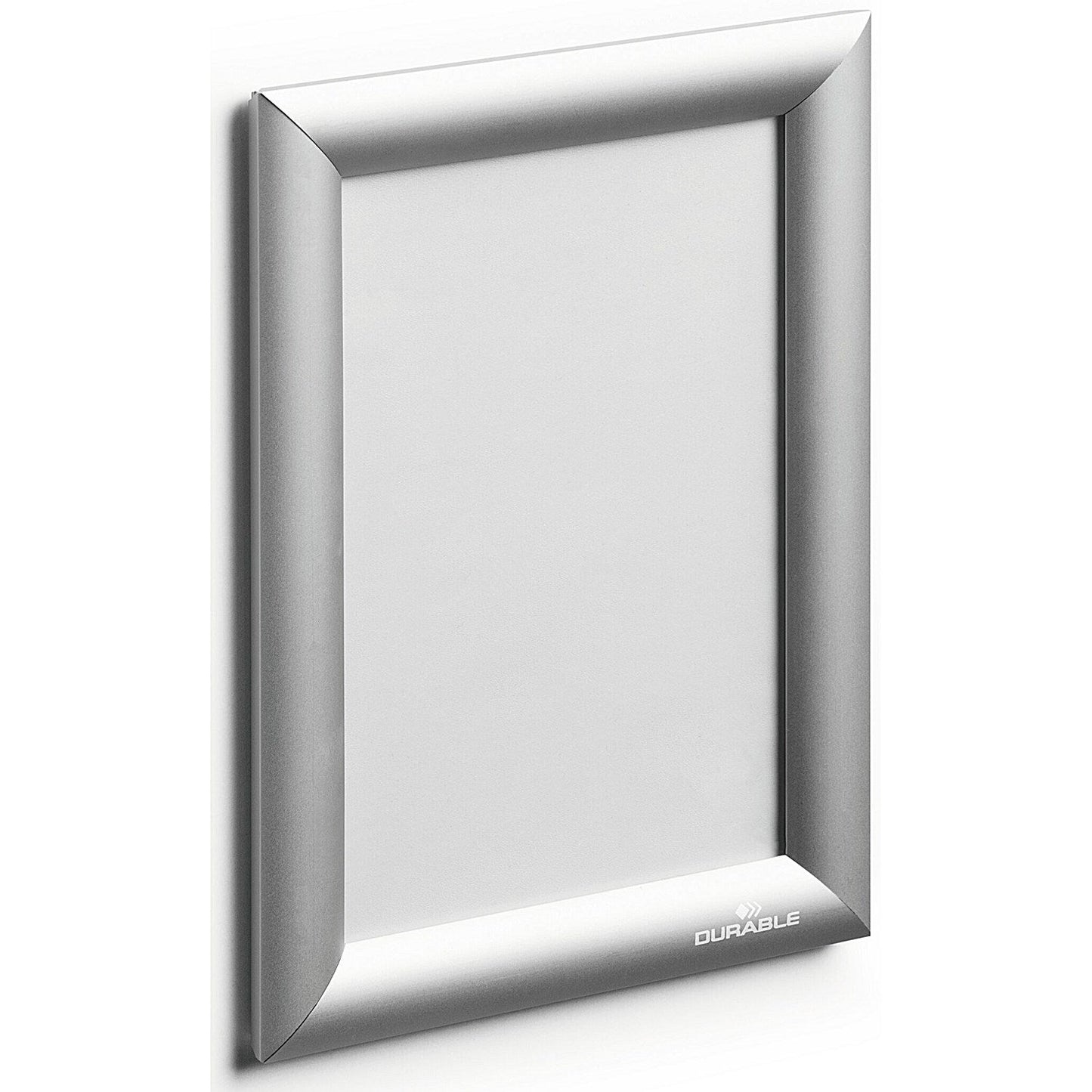 Durable Aluminium Snap Frame Notice Holder A5 Silver