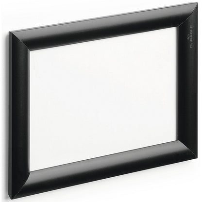 Durable Aluminium Snap Frame Notice Holder A5 Black Easy2Order : DB74129