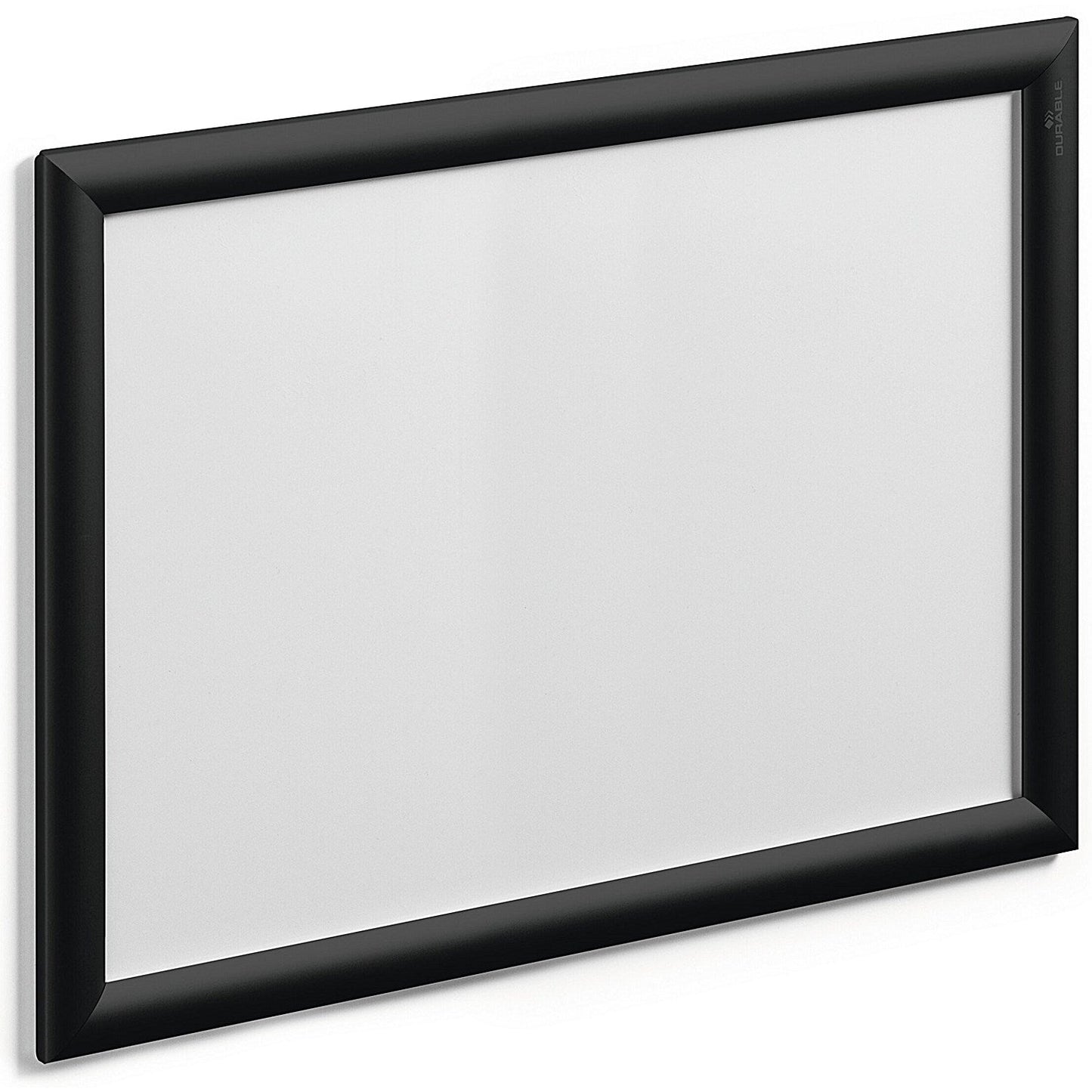 Durable Aluminium Snap Frame Notice Holder A3 Black