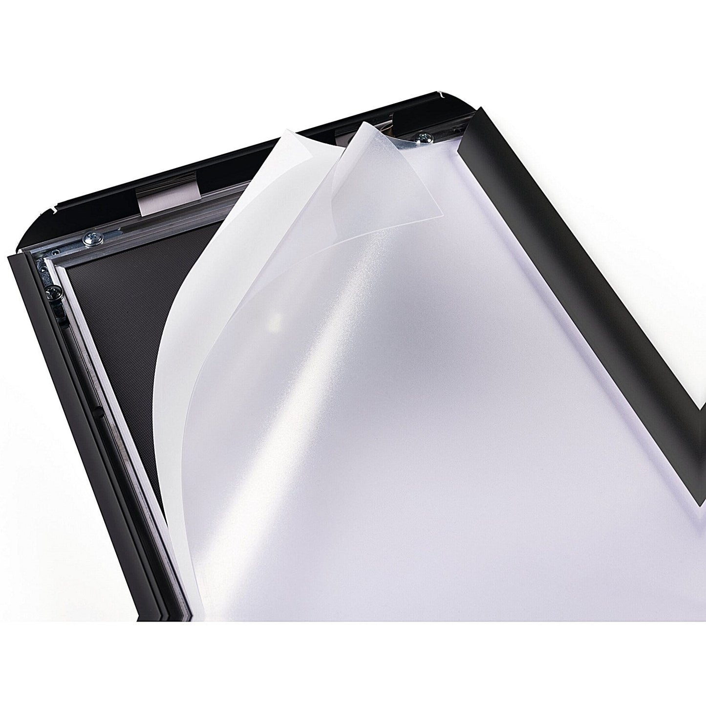Durable Aluminium Snap Frame Notice Holder A3 Black Easy2Order : DB74131