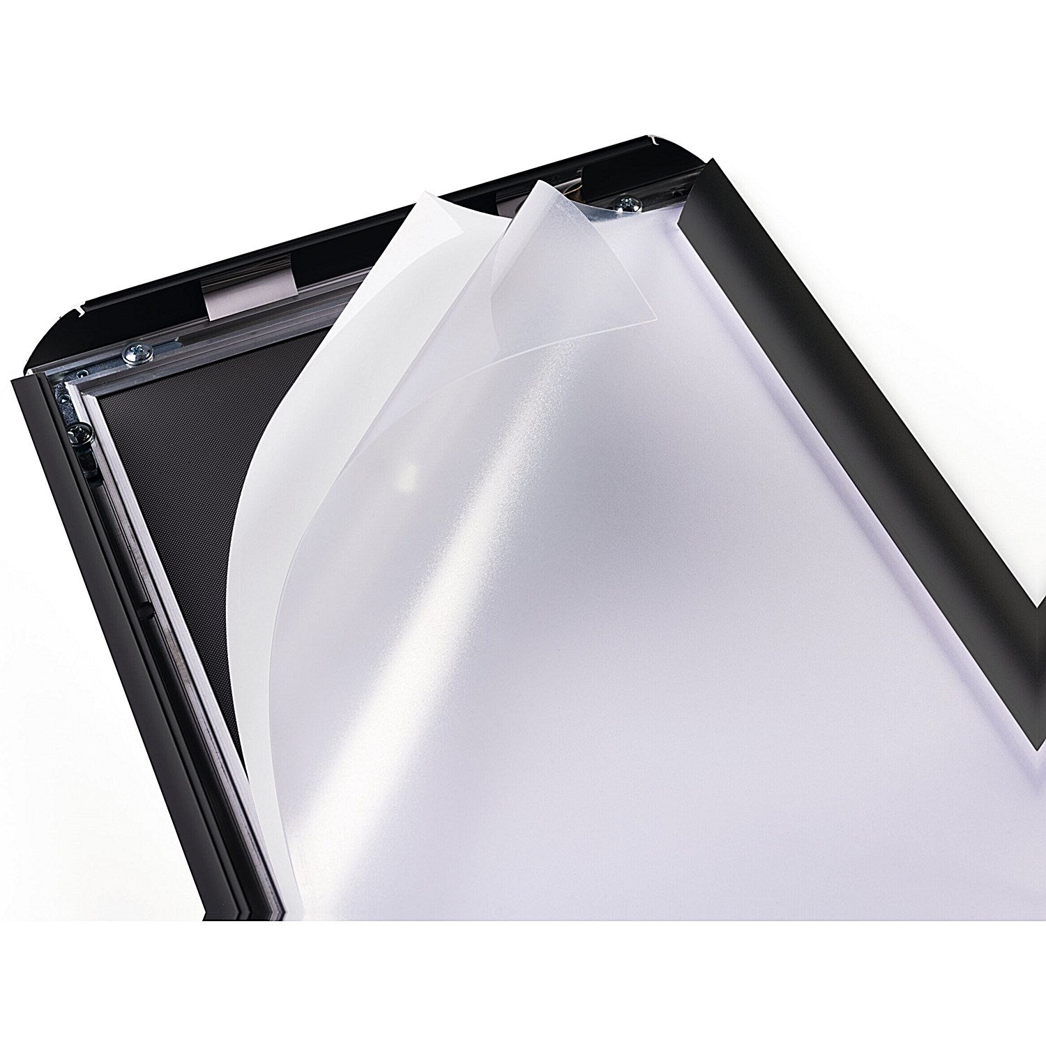 Durable Aluminium Snap Frame Notice Holder A3 Black Easy2Order : DB74131