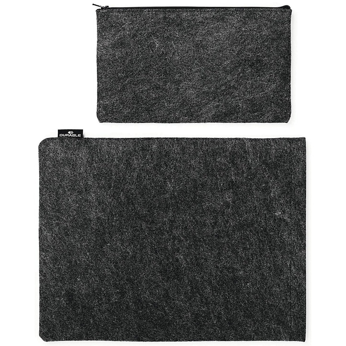 Durable Recycled Felt Protective Laptop Sleeve 13 Inch with Accessory Bag