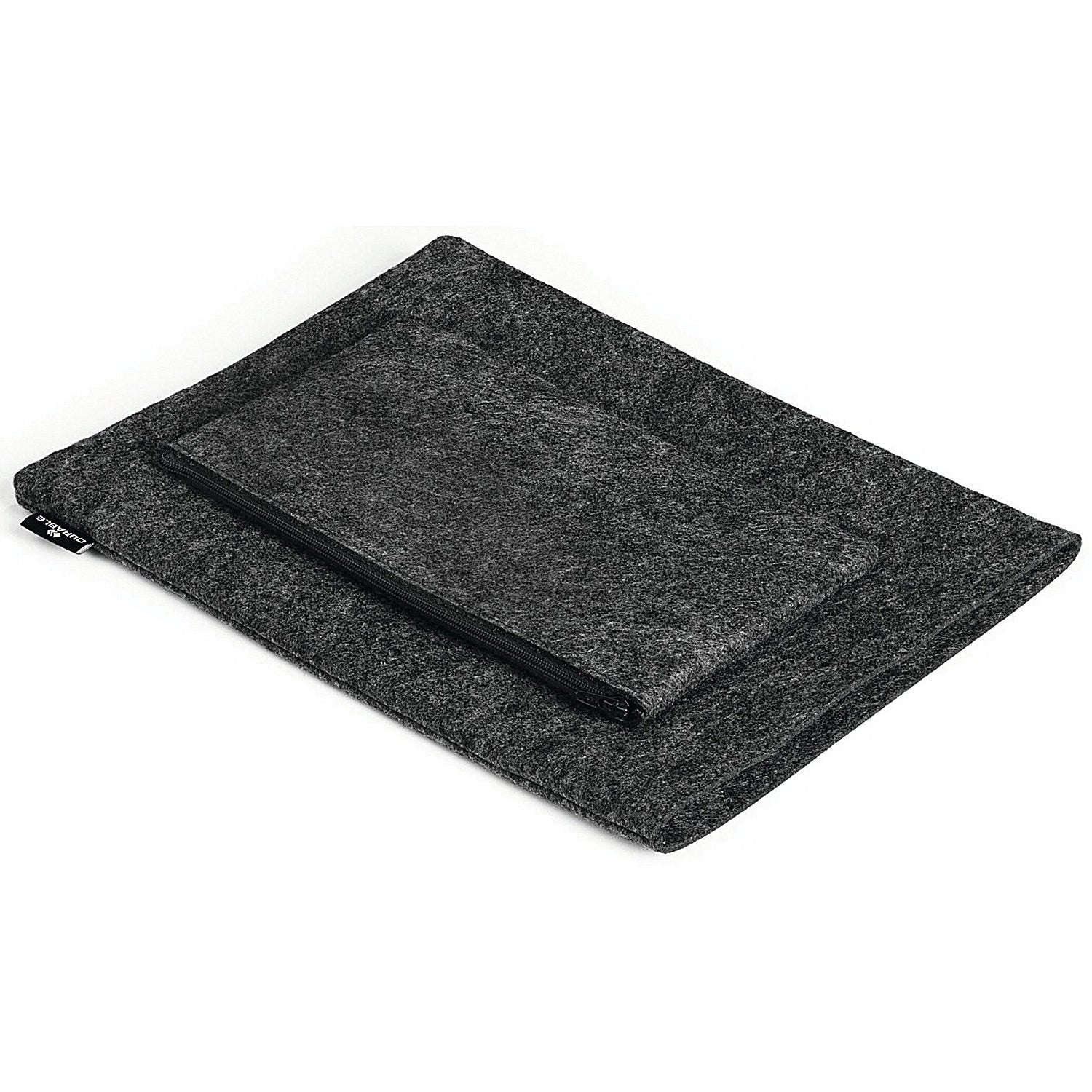 Durable Recycled Felt Protective Laptop Sleeve 13 Inch with Accessory Bag Easy2Order : DB74166