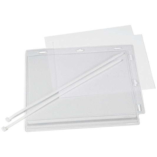Durable Water Resistant Cable Tie Pockets A5 (Pack of 5) Easy2Order : DB74209
