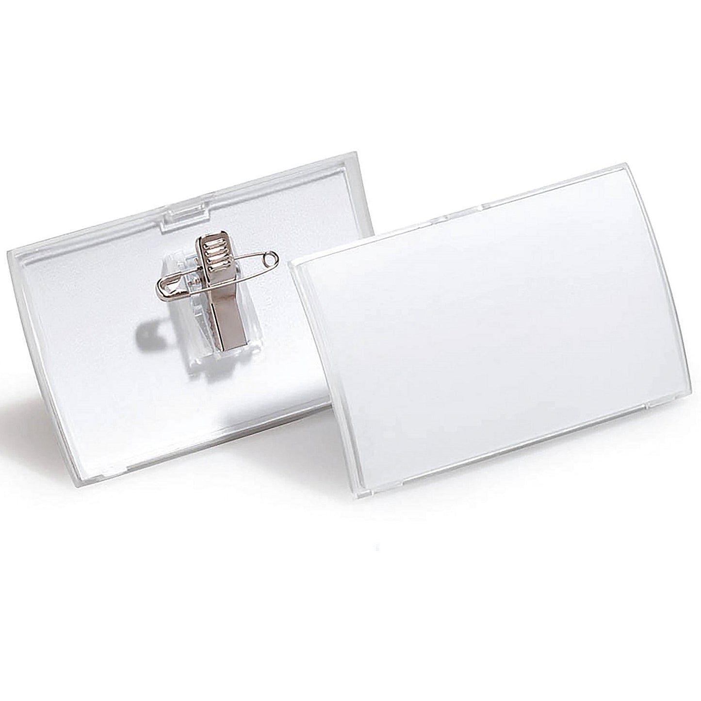 Durable Name Badge, Click Fold, Combi-Clip, 90x54mm, Pack of 25
