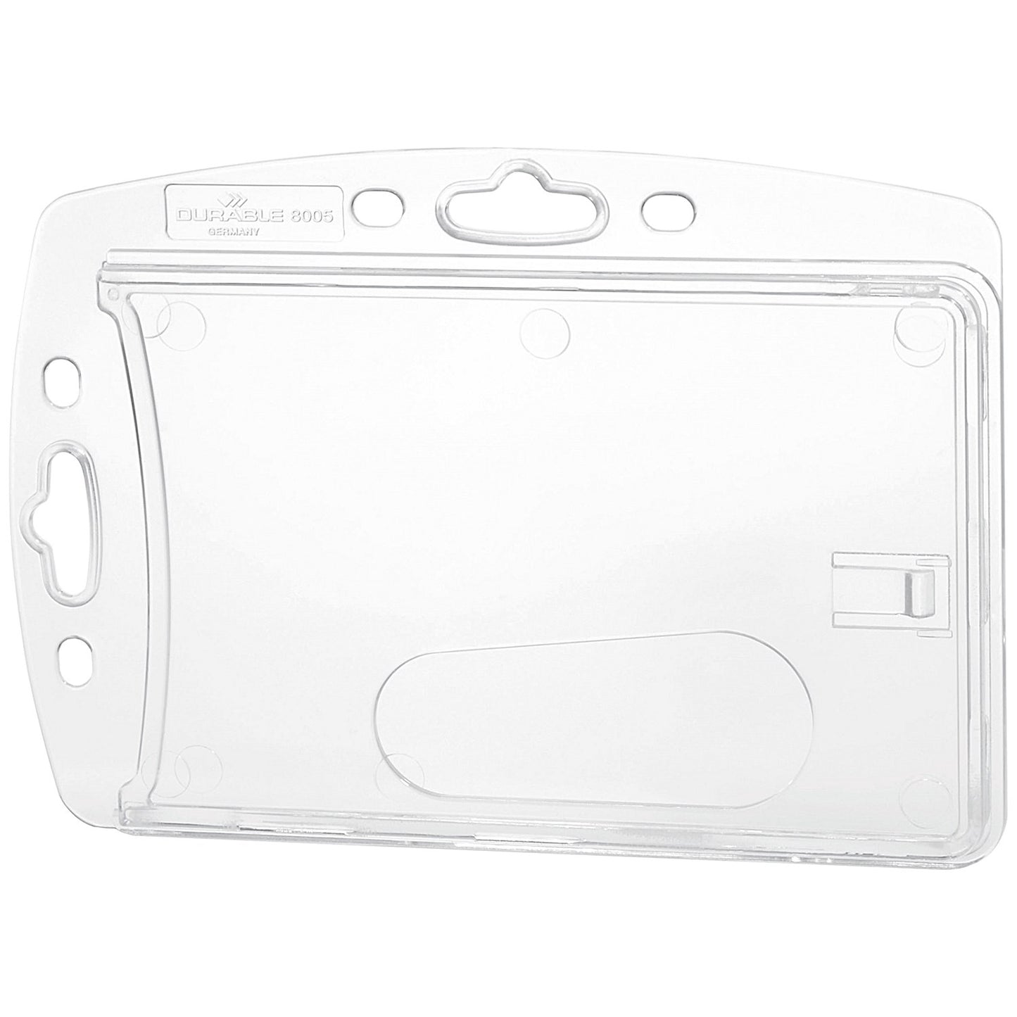 Durable Proximity Card Holder, 54x85mm, Clear, Pack of 10