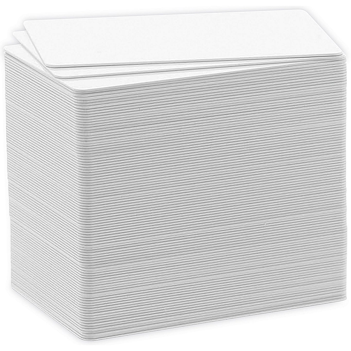 Durable Duracard Standard Blank Cards, 54x87mm, White, Pack of 100