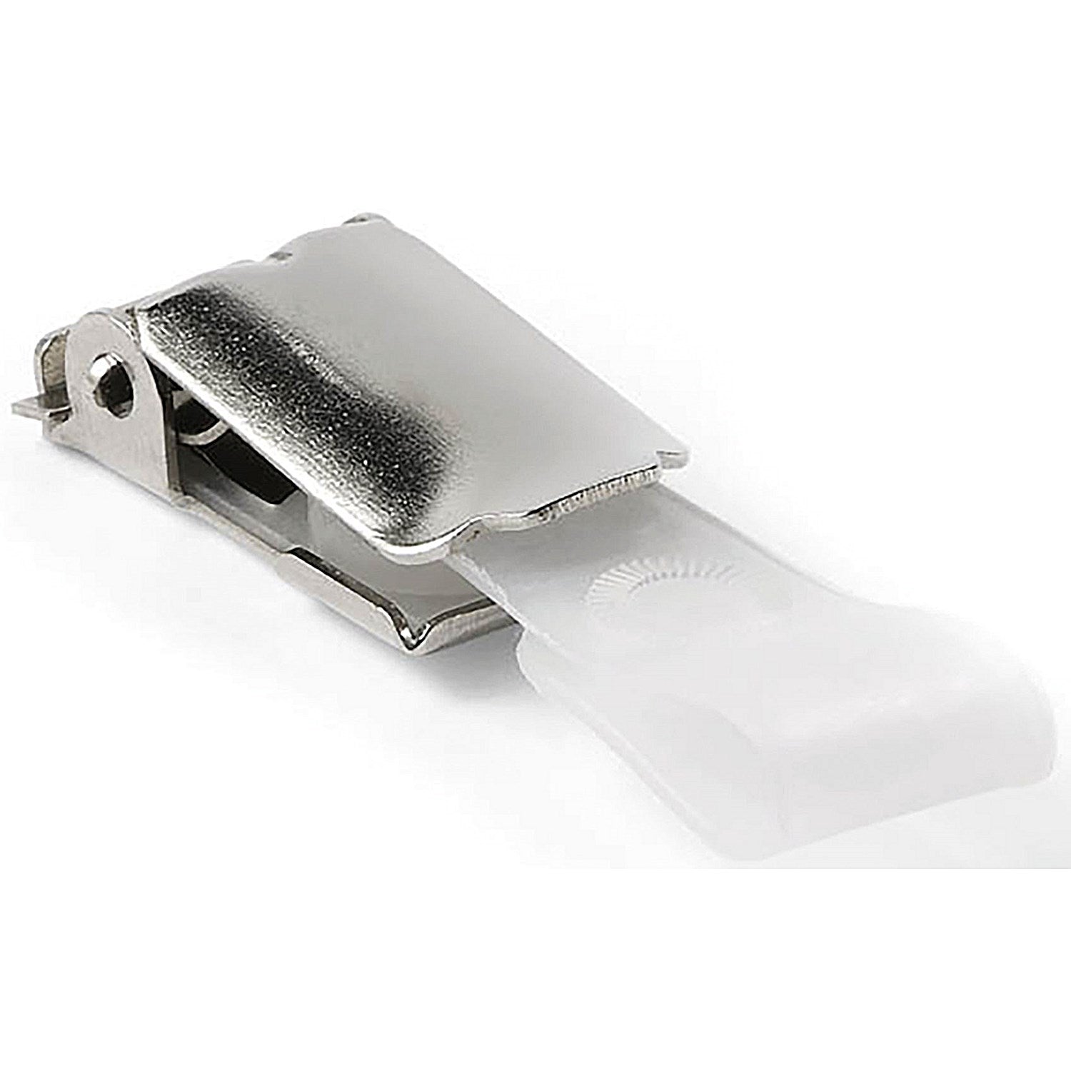 Durable Badge Clips, Silver, Pack of 25