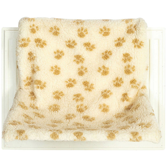 Danish Design Cat Kumfy Kradle Radiator Pet Bed Wide Cream