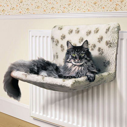 Danish Design Cat Kumfy Kradle Radiator Pet Bed Wide Cream Easy2Order : DDP05240