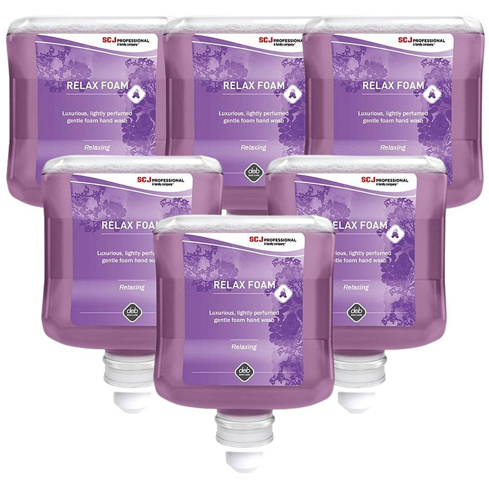 Deb Refresh Relax Hand Wash Cartridge, 1 Litre, Pack of 6