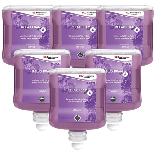 Deb Refresh Relax Hand Wash Cartridge, 1 Litre, Pack of 6