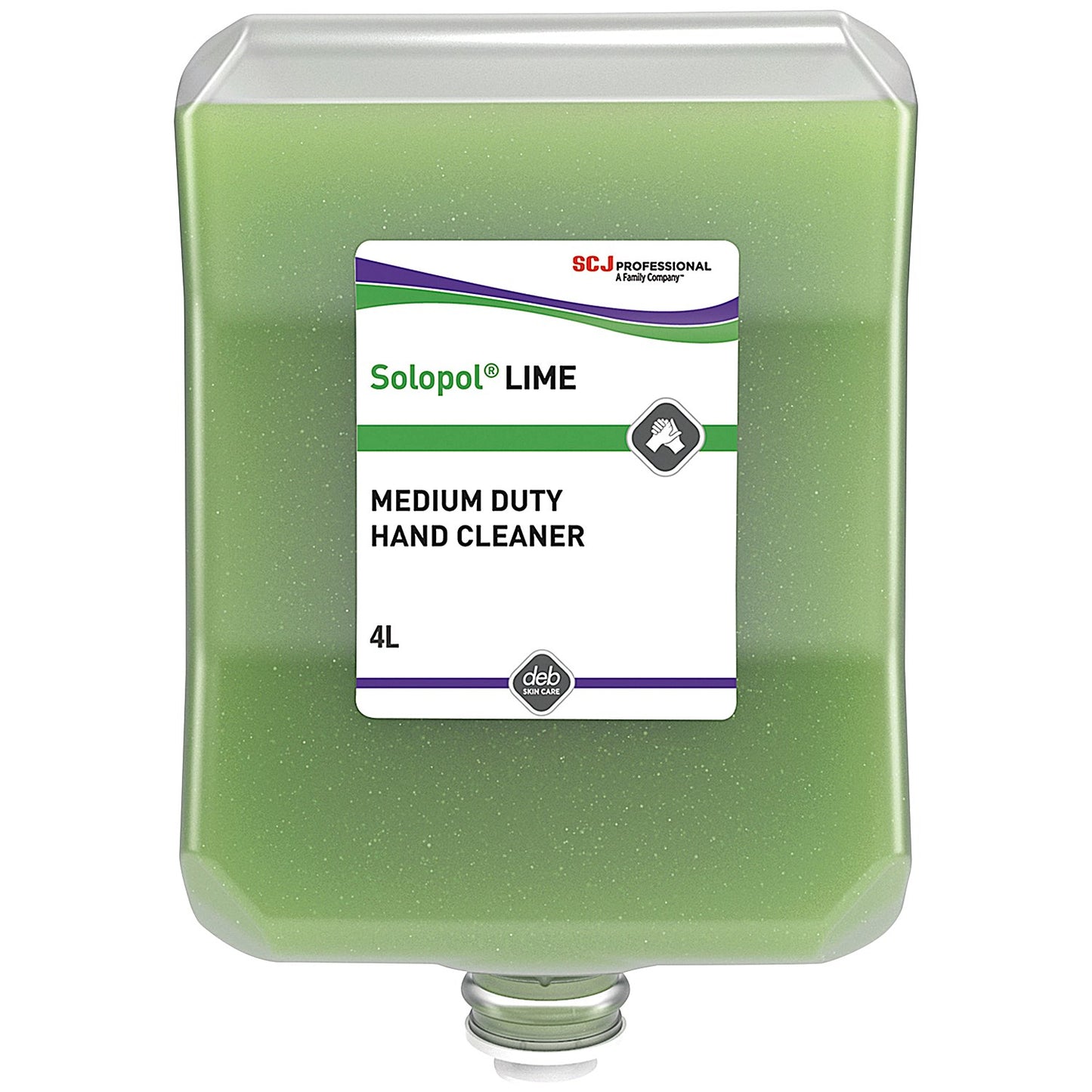 Deb Solopol Limewash Hand Wash Cartridge, 4 Litres