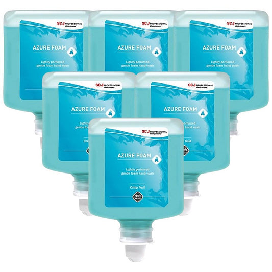 Deb Refresh Azure Foam Hand Wash Cartridge, 1 Litre, Pack of 6