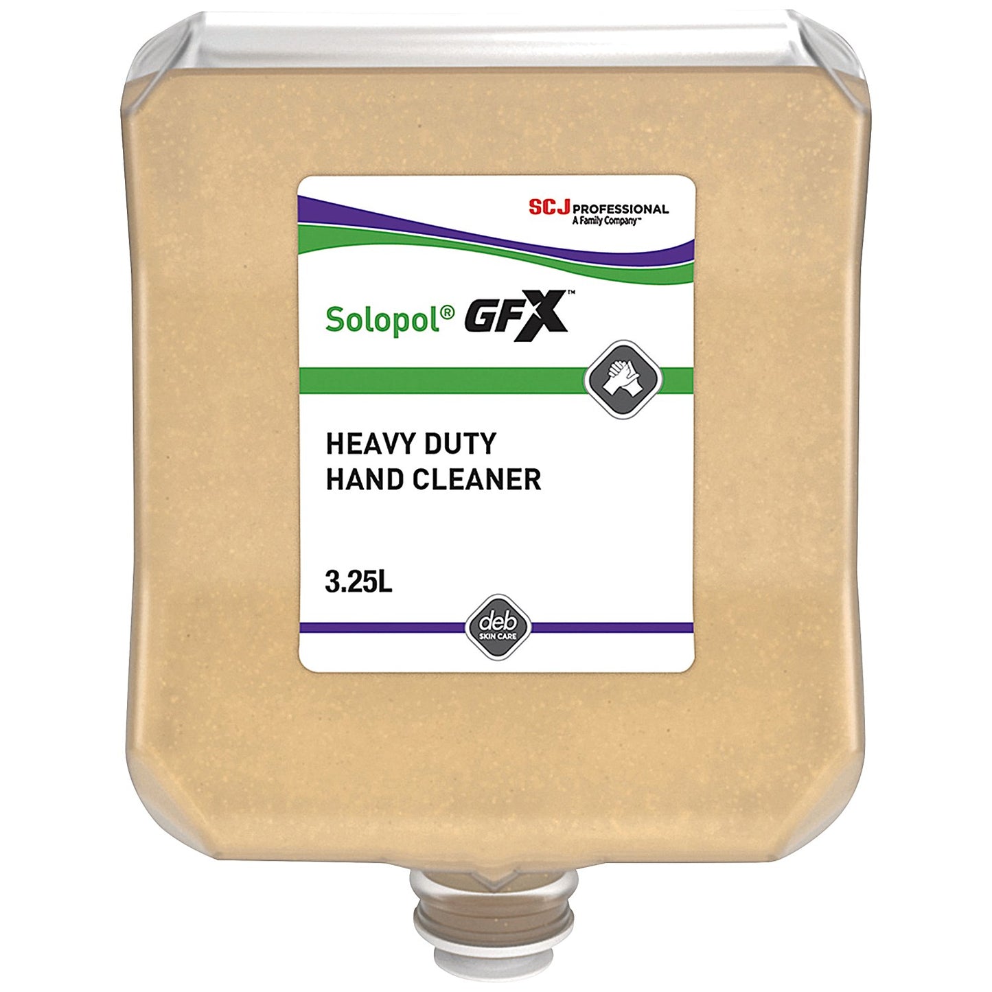 Deb Solopol Heavy Duty Hand Wash Cartridge, 3.25 Litres, Pack of 4