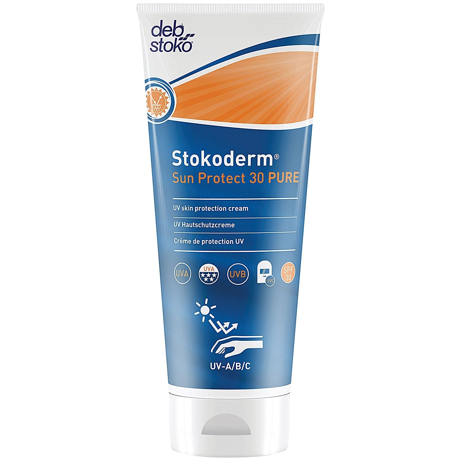 Deb Stokoderm Sun Protect SPF30 Pure Tube, 100ml Easy2Order : DEB10076