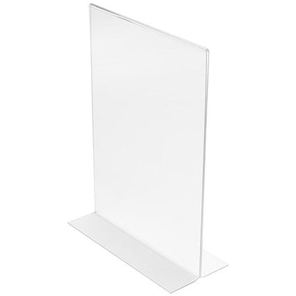 Announce Stand Up Sign Holder, A6, Clear