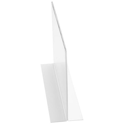 Announce Stand Up Sign Holder, A4 Landscape, Clear