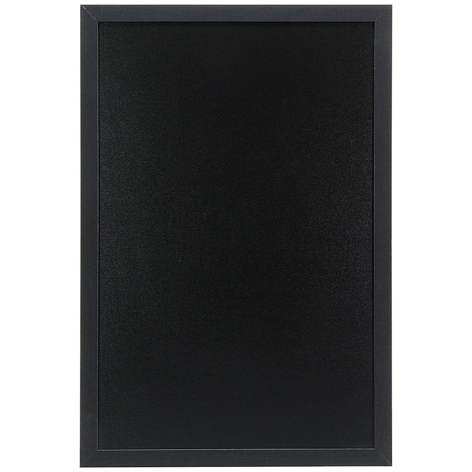 Securit Woody Chalkboard with Chalk Marker and Mounting Kit 400x15x600mm Black Easy2Order : DF49479