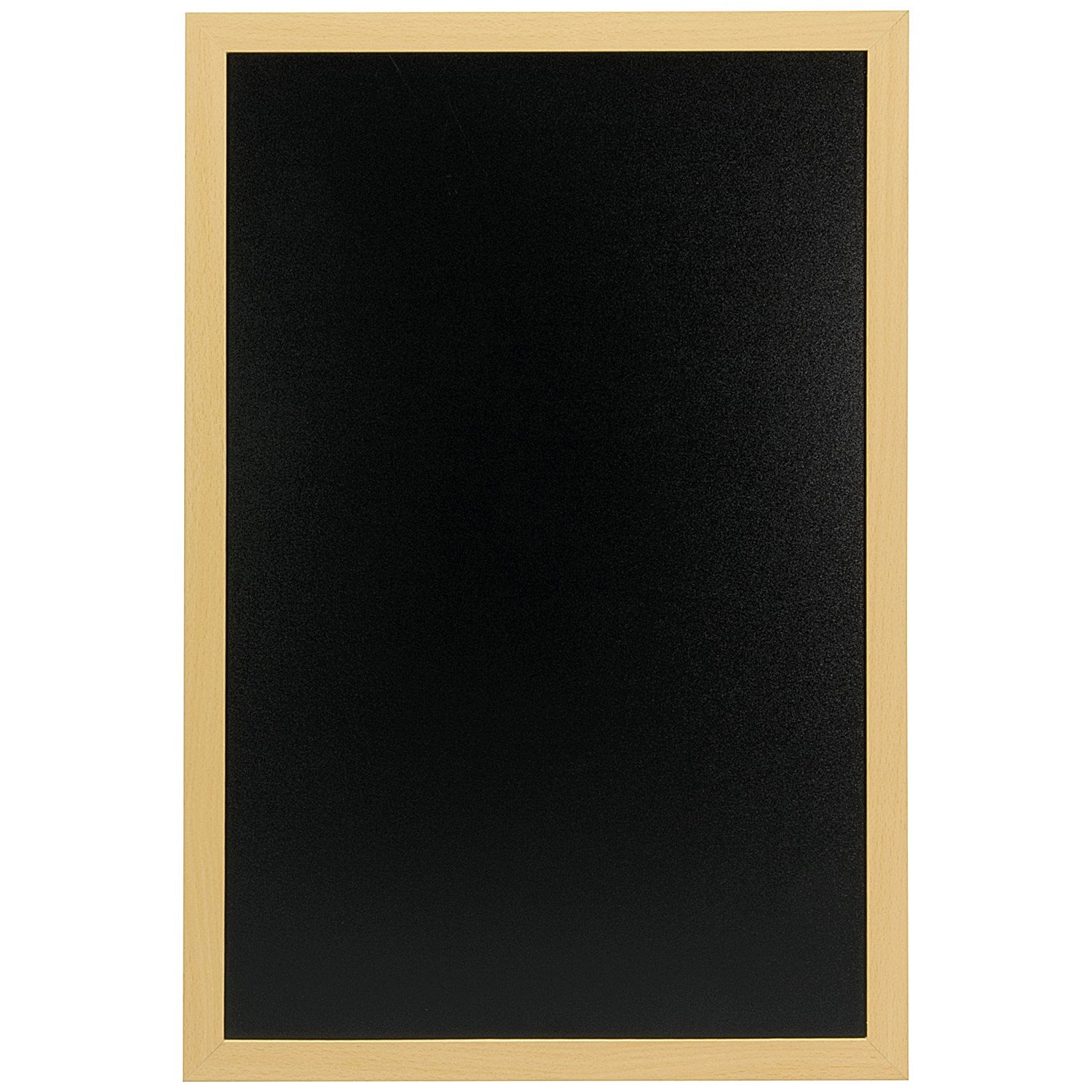 Securit Woody Wood Board with Chalk Marker and Mounting Kit 400x15x600mm Teak Easy2Order : DF49489