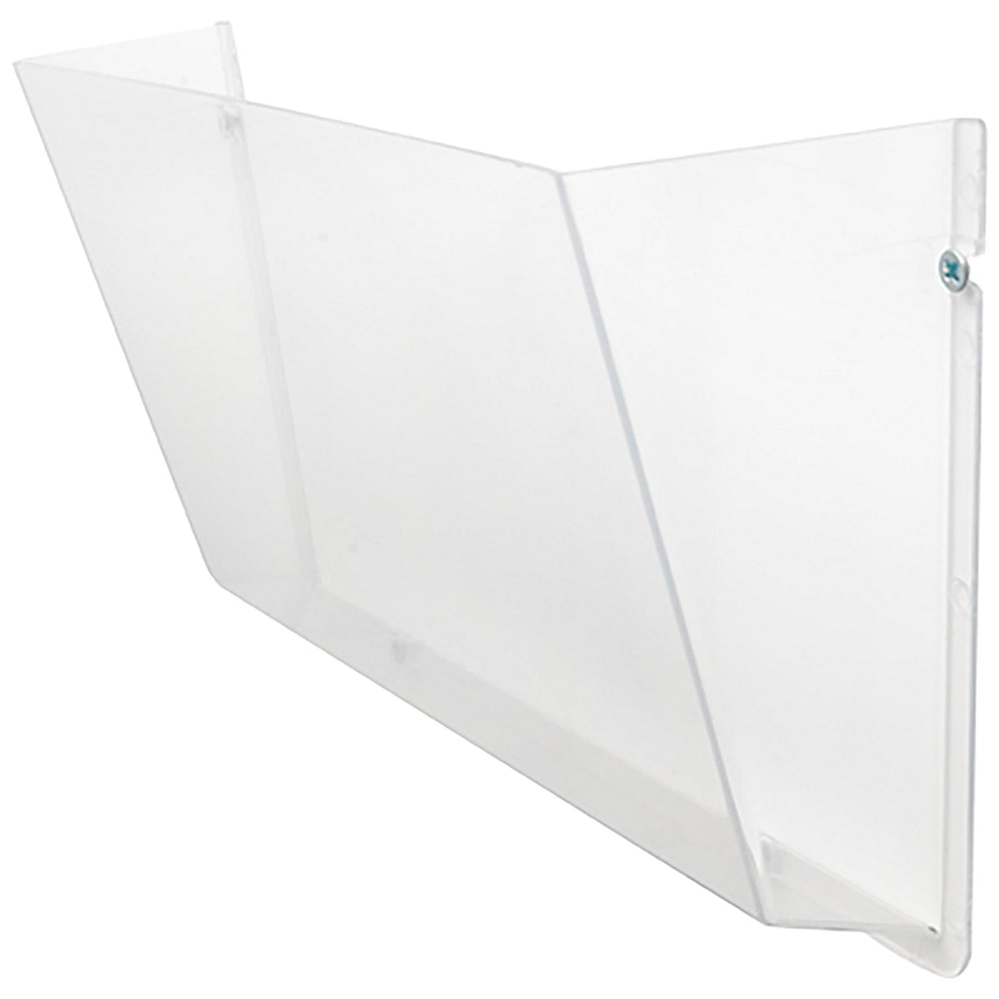 Deflecto Non-Breakable Wall File Pocket A4 (Unbreakable polycarbonate construction) Clear
