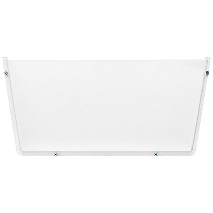 Deflecto Non-Breakable Wall File Pocket A4 (Unbreakable polycarbonate construction) Clear