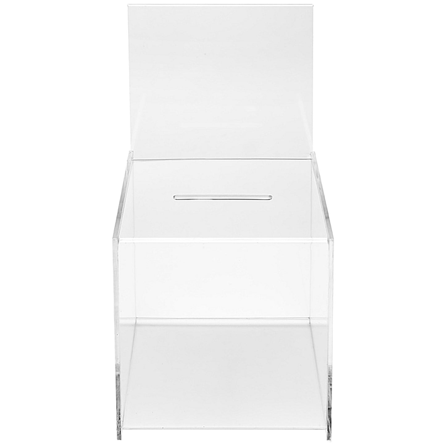 Deflecto Suggestion Box with Sign Holder, Clear