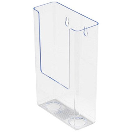 Deflecto DL Clear Flat Back Literature Holder