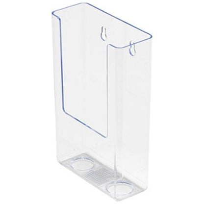 Deflecto DL Clear Flat Back Literature Holder