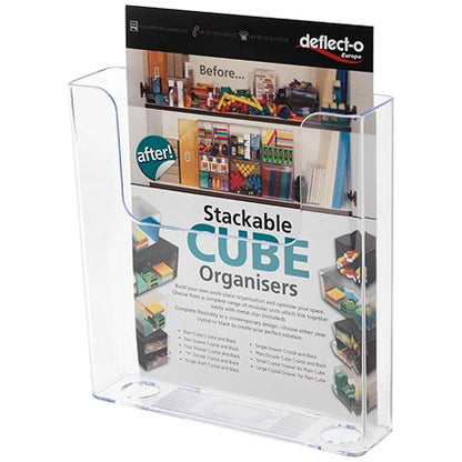 Deflecto Flat Back Literature Holder A4