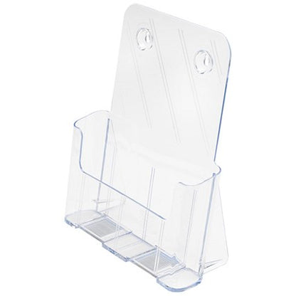 Deflecto Standard Rigid Literature Holder, A4, Clear