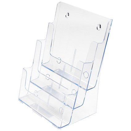 Deflecto 3 Tier Literature Holder A4