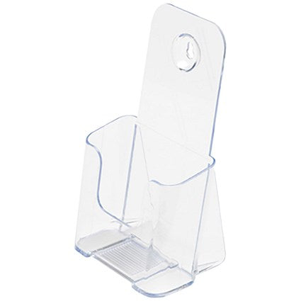 Standard Rigid Literature Holder, 1/3 x A4, Clear