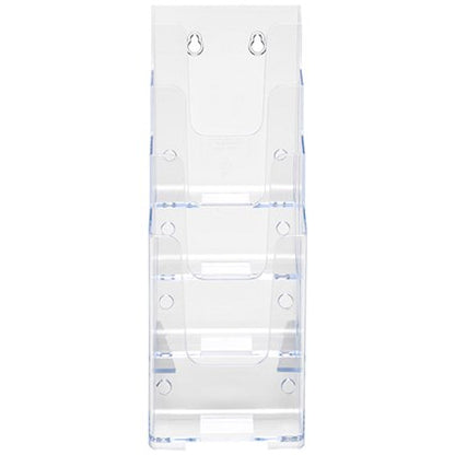Deflecto 4 Tier Literature Holder 1/3 A4