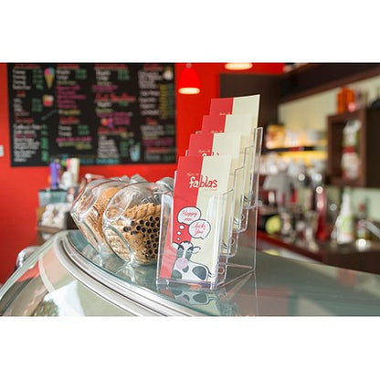 Deflecto 4 Tier Literature Holder 1/3 A4