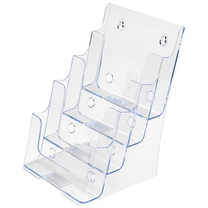 Deflecto 4 Tier Literature Holder A5